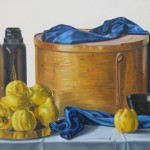 stillleben-mit-quitten-und-blauem-schal