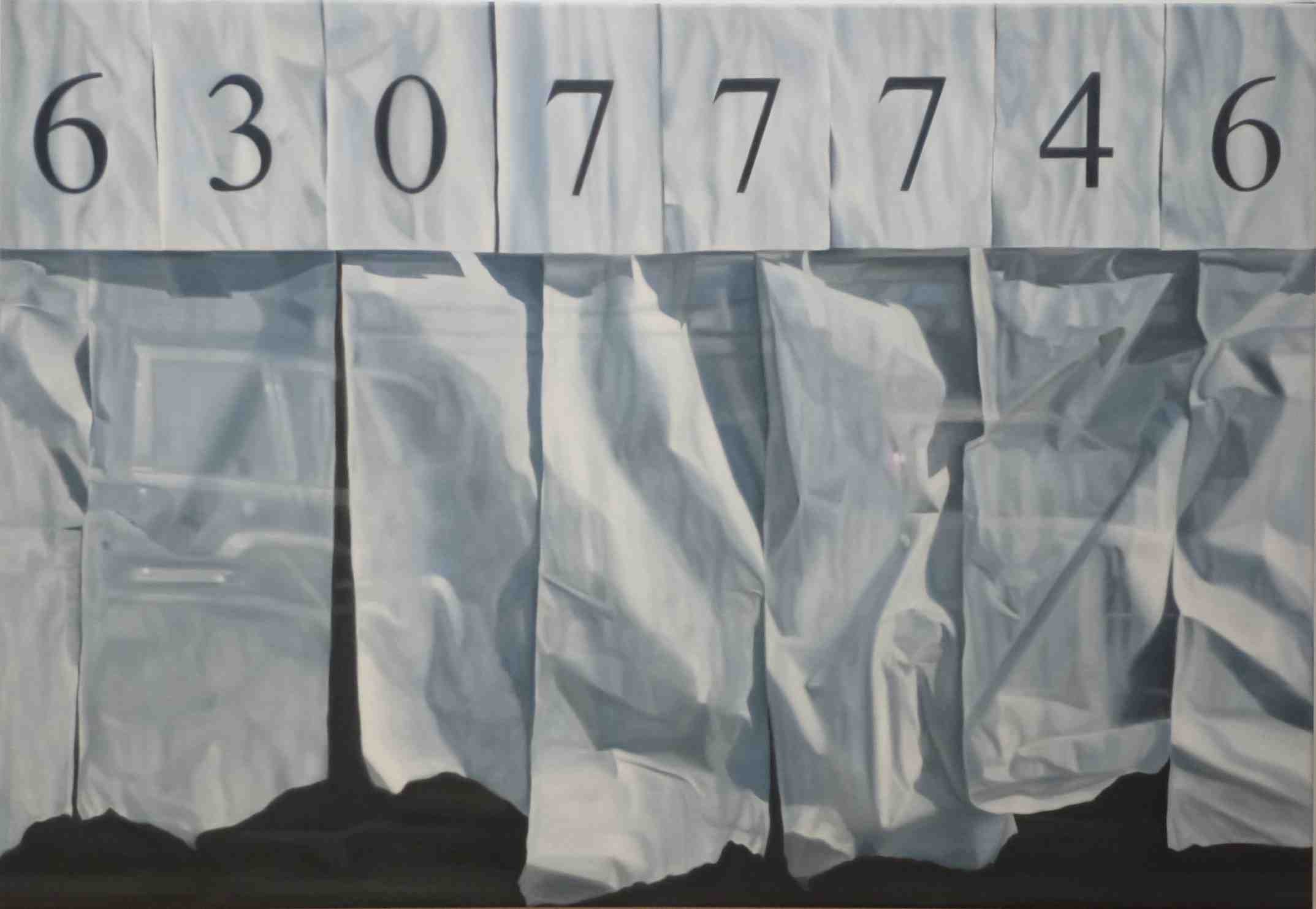 SE ALQUILA, 2013, Öl - Lw, 90 x 130 cm