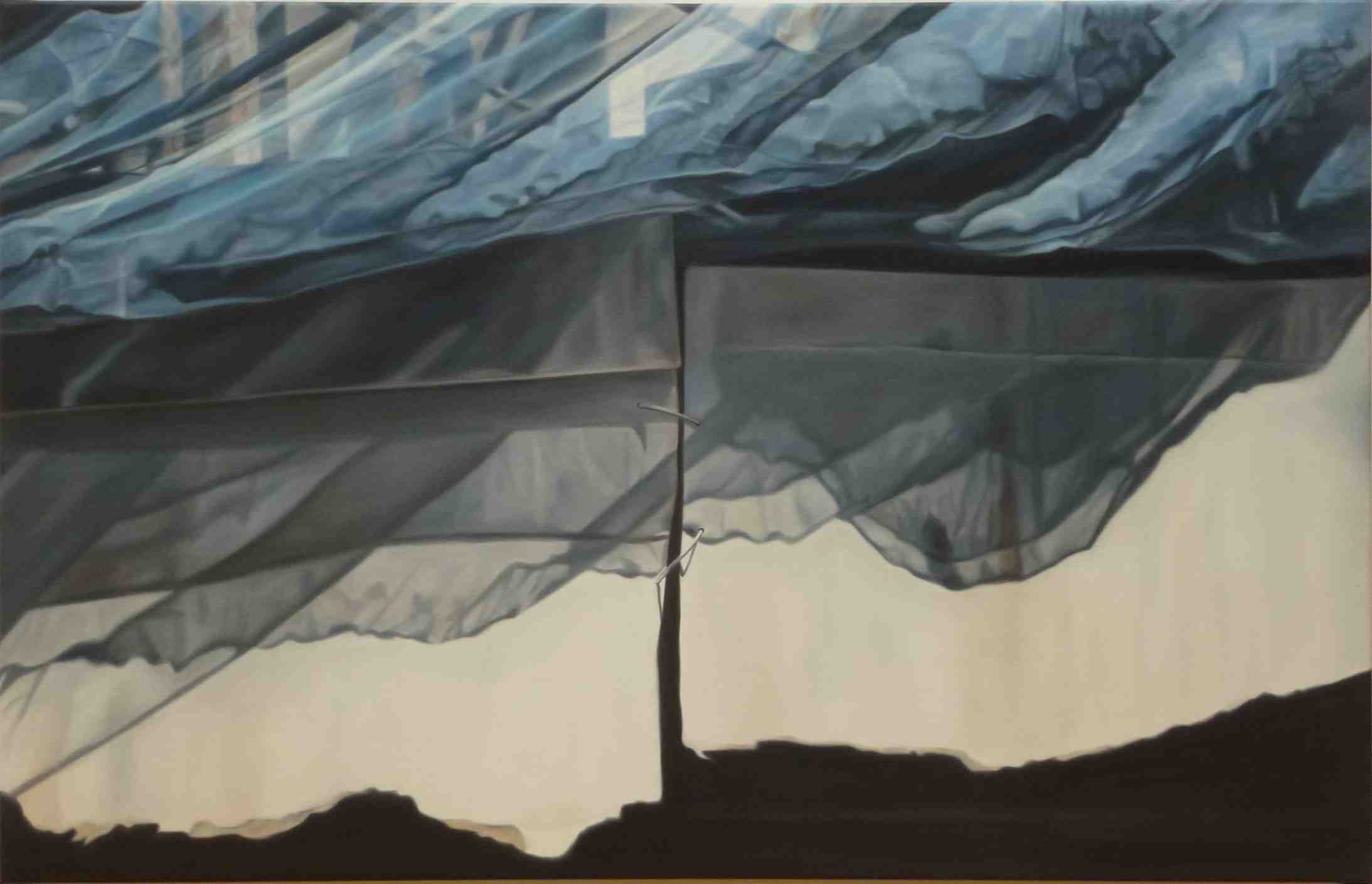 Annette Besgen: Bellas Artes de Asturias 2, 2013, Öl - Lw, 90 x 140 cm
