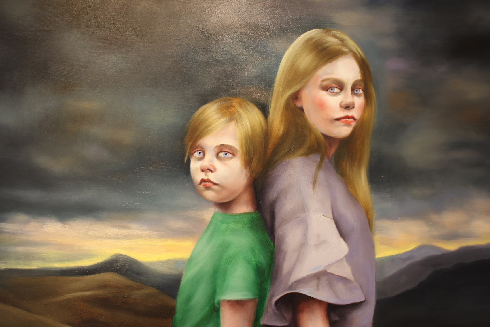 Simone Haack, Brother and Sister, 140 x 170 cm