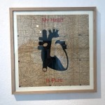 My Heart Is Pure Serie Herzstück 2016 18 Zeichnung auf Papier 60 x 60 cm