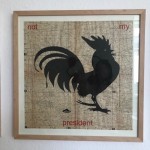 not my president cock Serie Herzstück 2016 18 Zeichnung auf Papier 60 x 60 cm e1557216887322