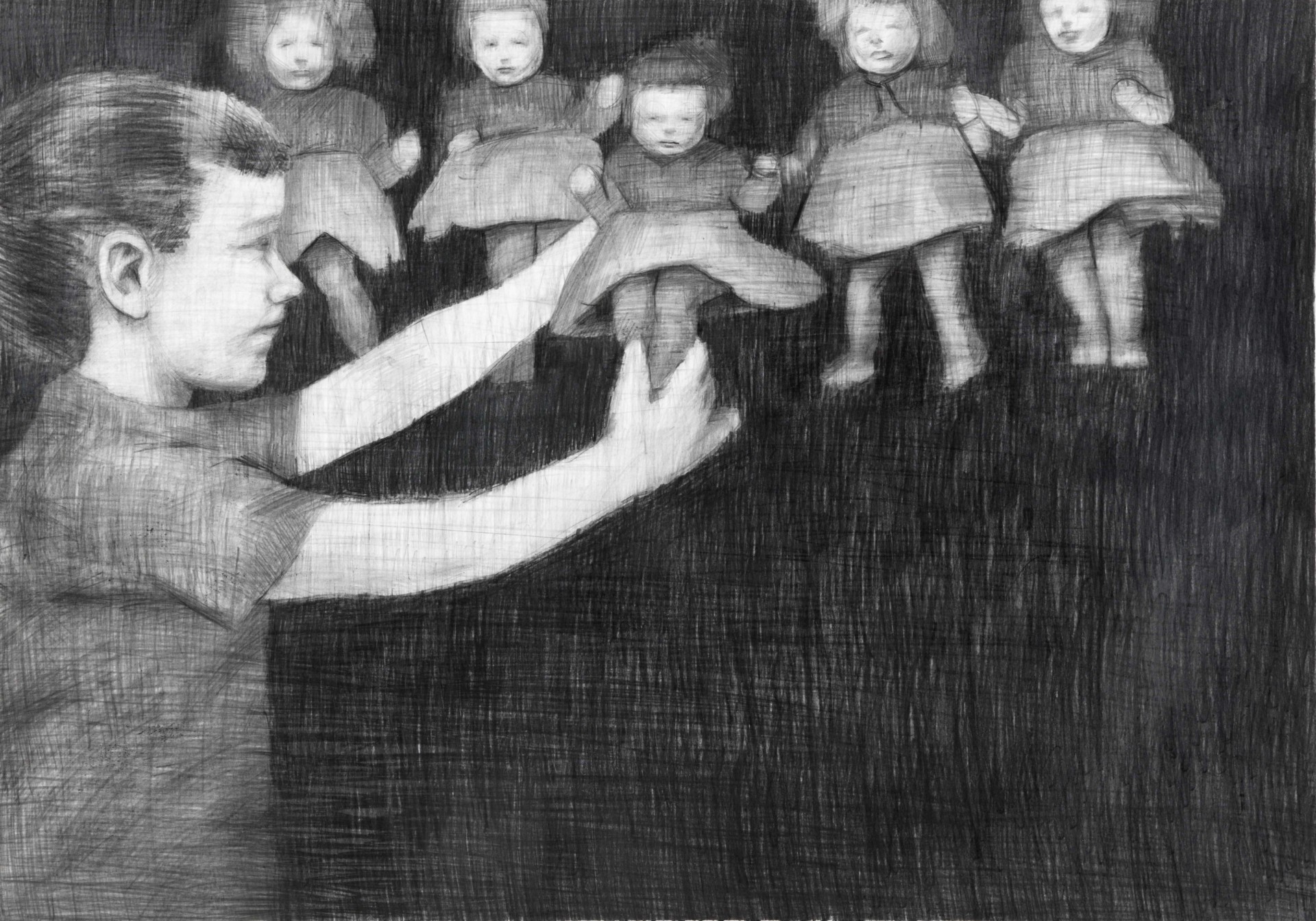 Simone Haack, Mädchen mit Puppen