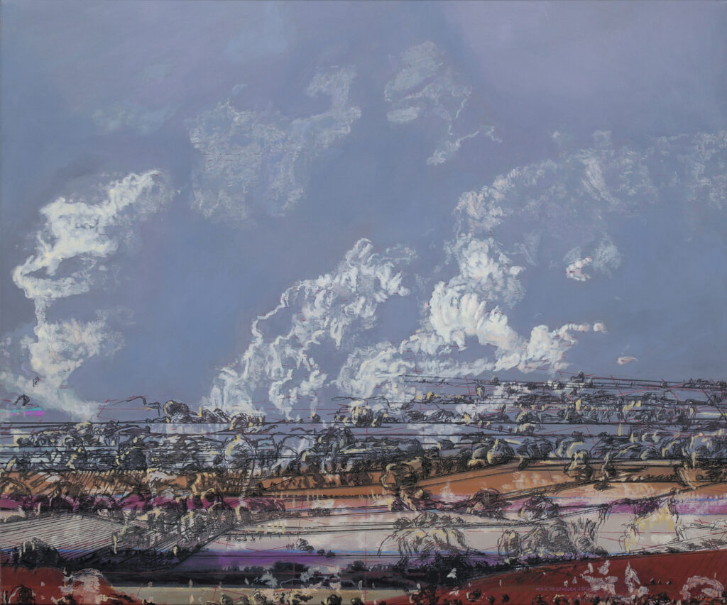 Heike Negenborn Skyscape4 2009 Acrylic on canvas 105x125cm Kopie