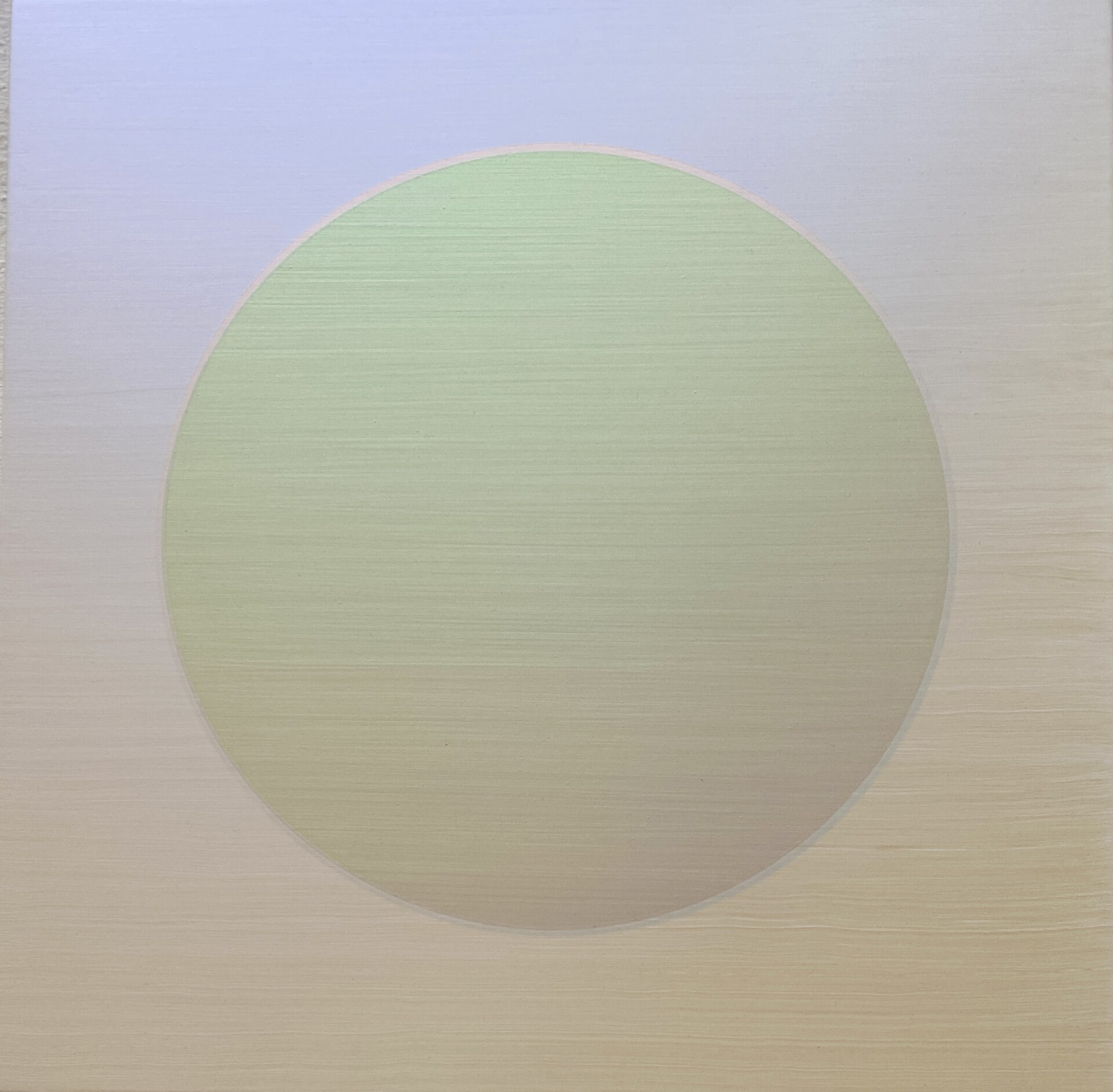 SHINGO FRANCIS - Red Ring, 2022, Oil on Canvas, 53x53x4cm