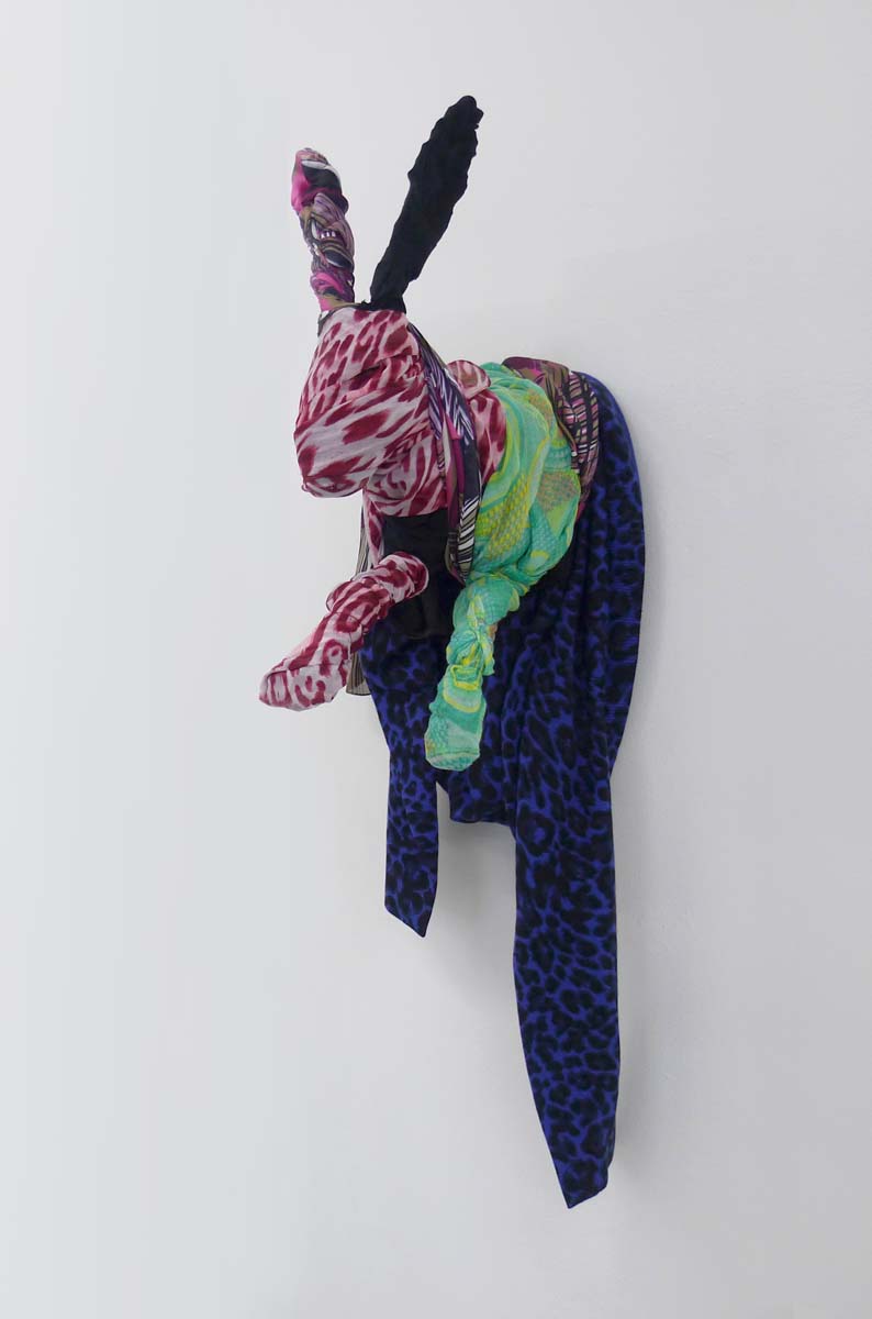 ROLAND STRATMANN Dead Game Clothing - Hare, 2017, Mixed Media, 103 x 47 x 36 cm