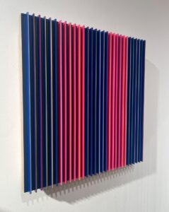 JUeRGEN PAAS Jukebox 309 2024 PVC auf Multiplex 41 x 41 cm