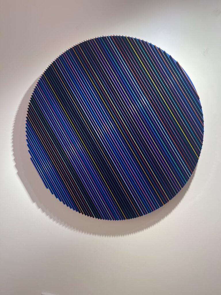 JUeRGEN PAAS Jukebox 369 Enzianblau 2025 PVC Multiplex D 106 cm