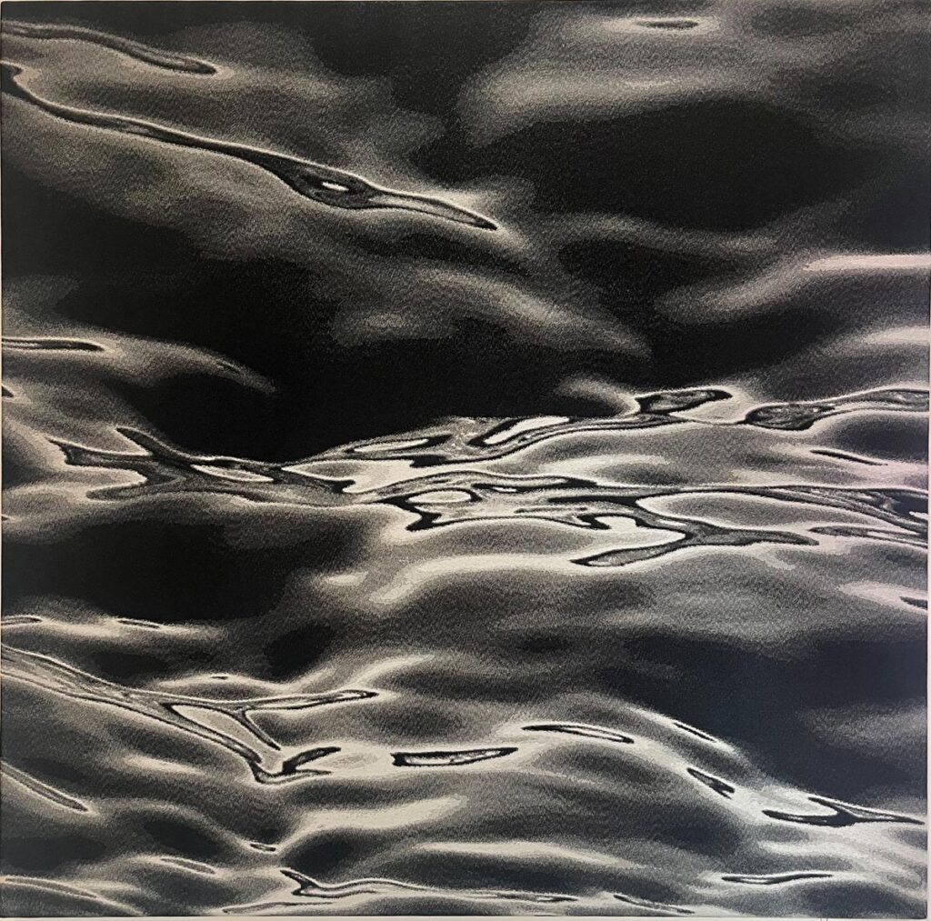 SONJA WEBER o. T. Textil 86 x 87 cm