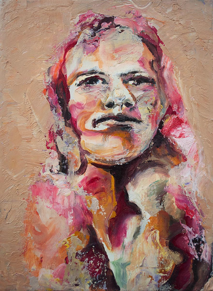 FLORIAN_PELKA_Danny_2026_Öl_auf_Leinwand_40_x_30_cm