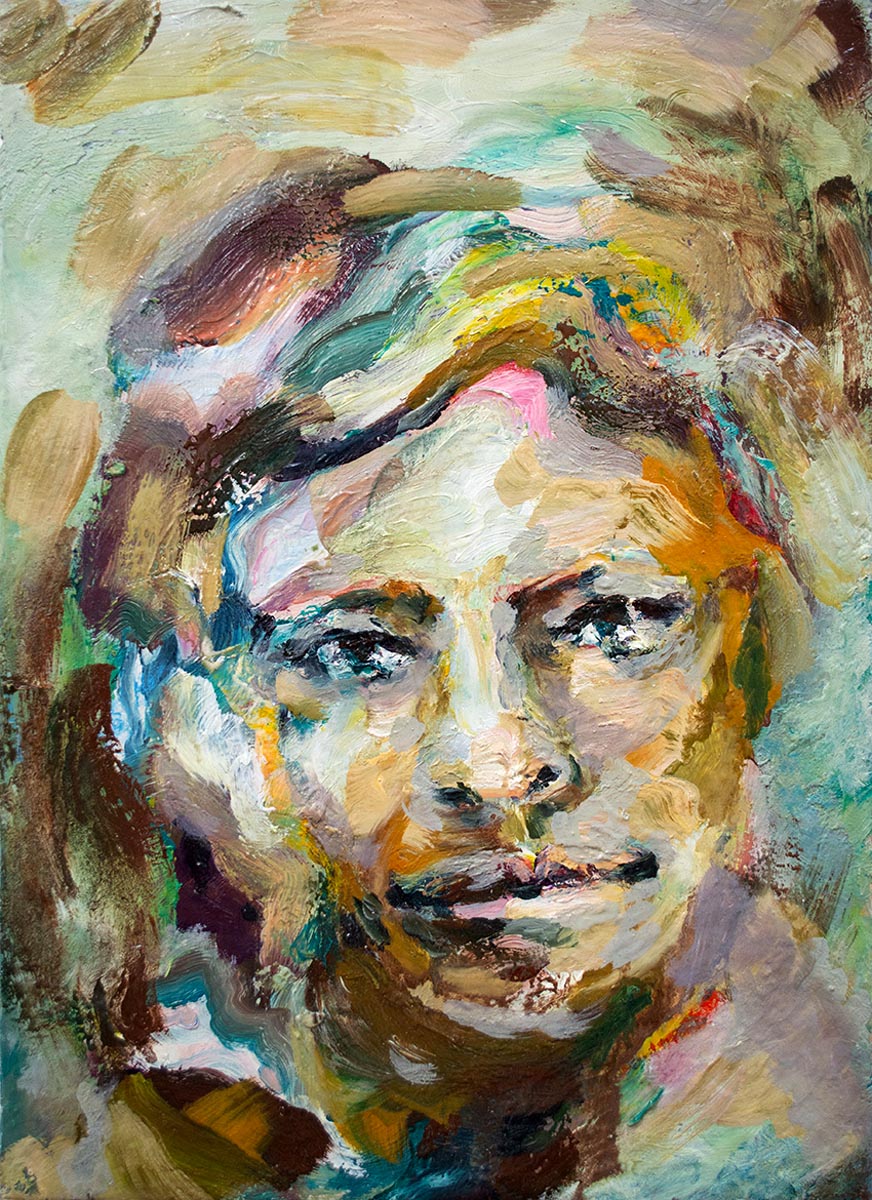 FLORIAN_PELKA_Kira_2026_Öl_auf_Leinwand_40_x_30_cm