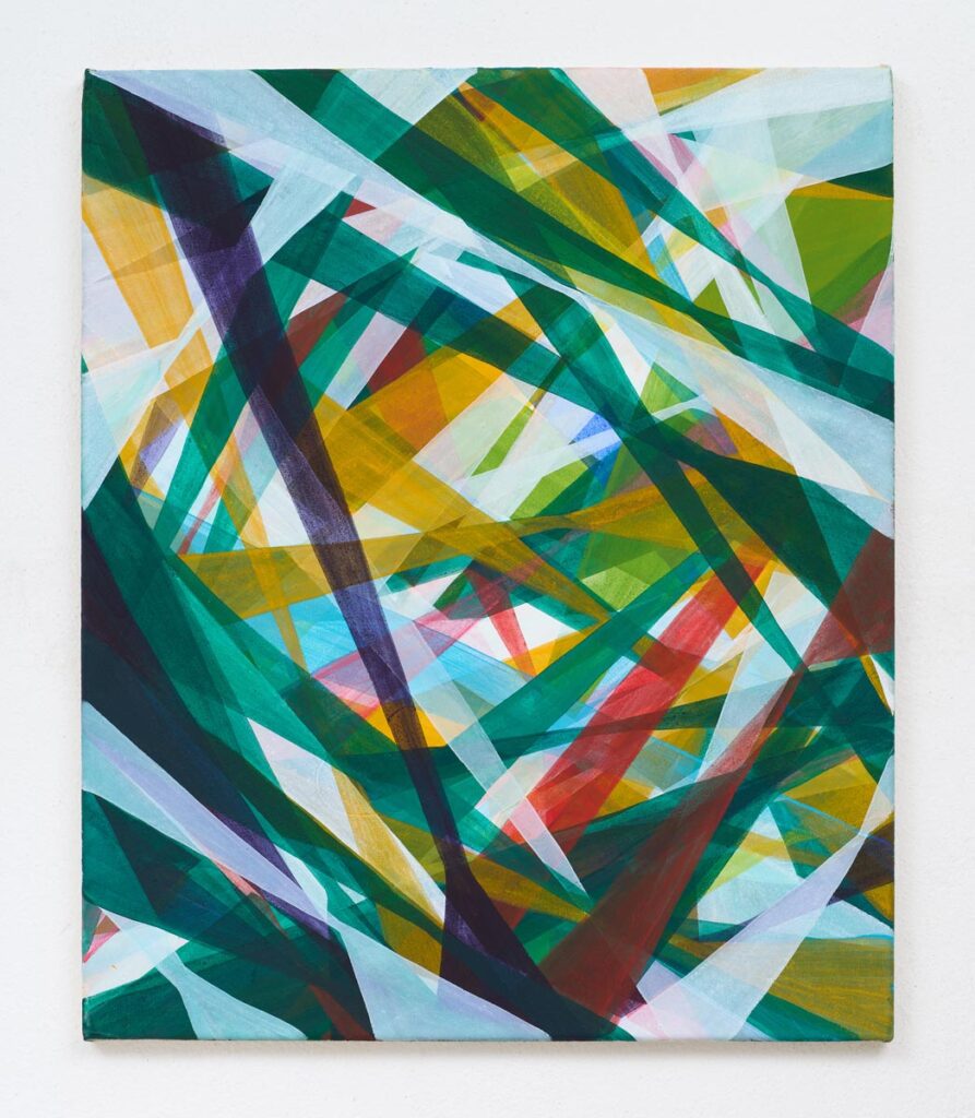 SUSANNE ACKERMANN o. T. 03 2026 Acryl auf Nessel 60 x 50 cm