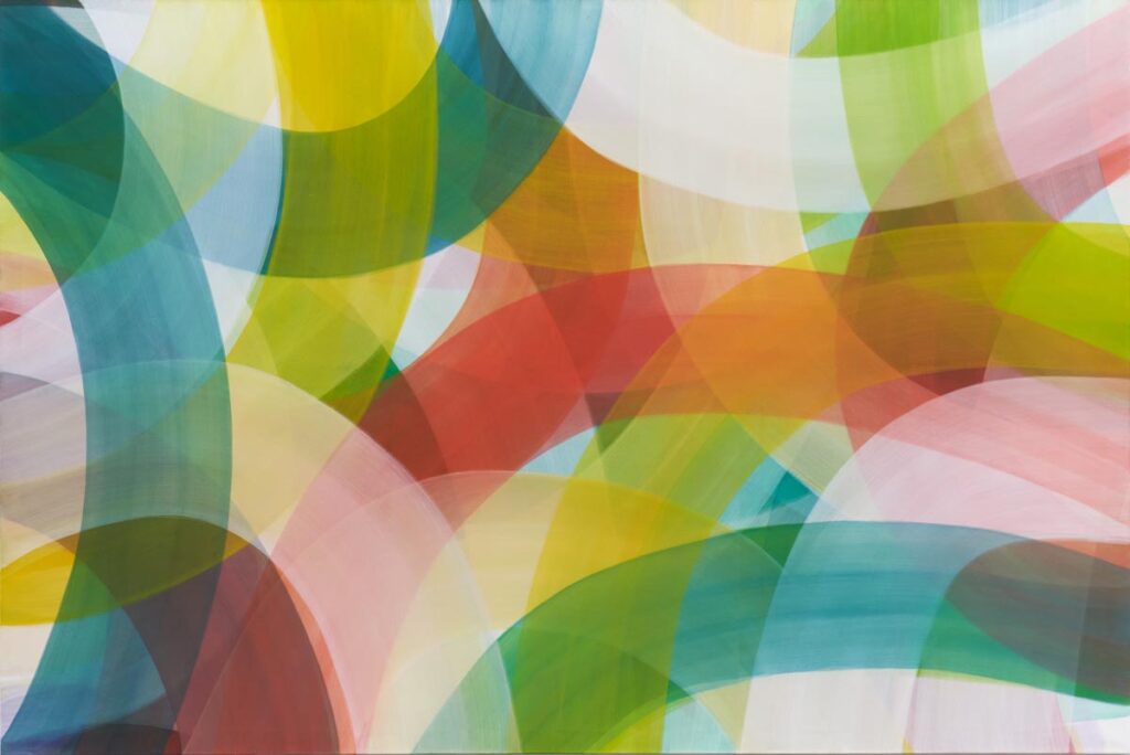 SUSANNE ACKERMANN o. T. 04 Acryl auf Nessel 2020 200 x 300 cm