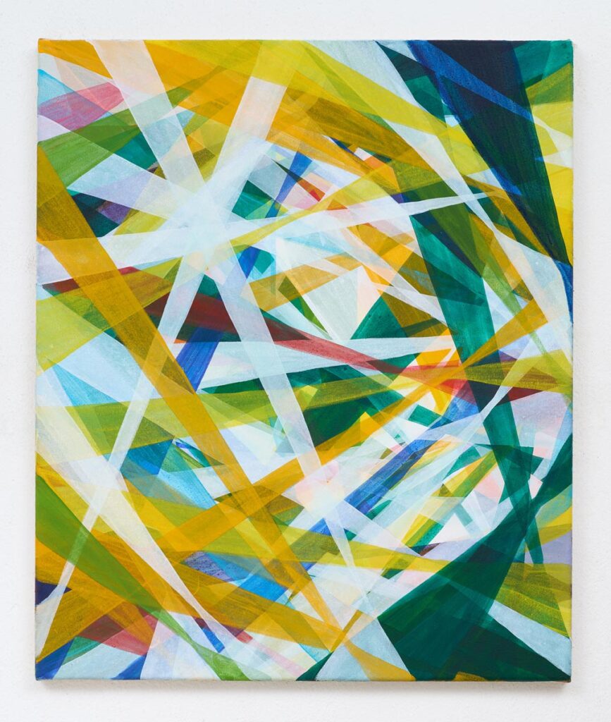 SUSANNE ACKERMANN o. T. 06 2026 Acryl auf Nessel 60 x 50 cm