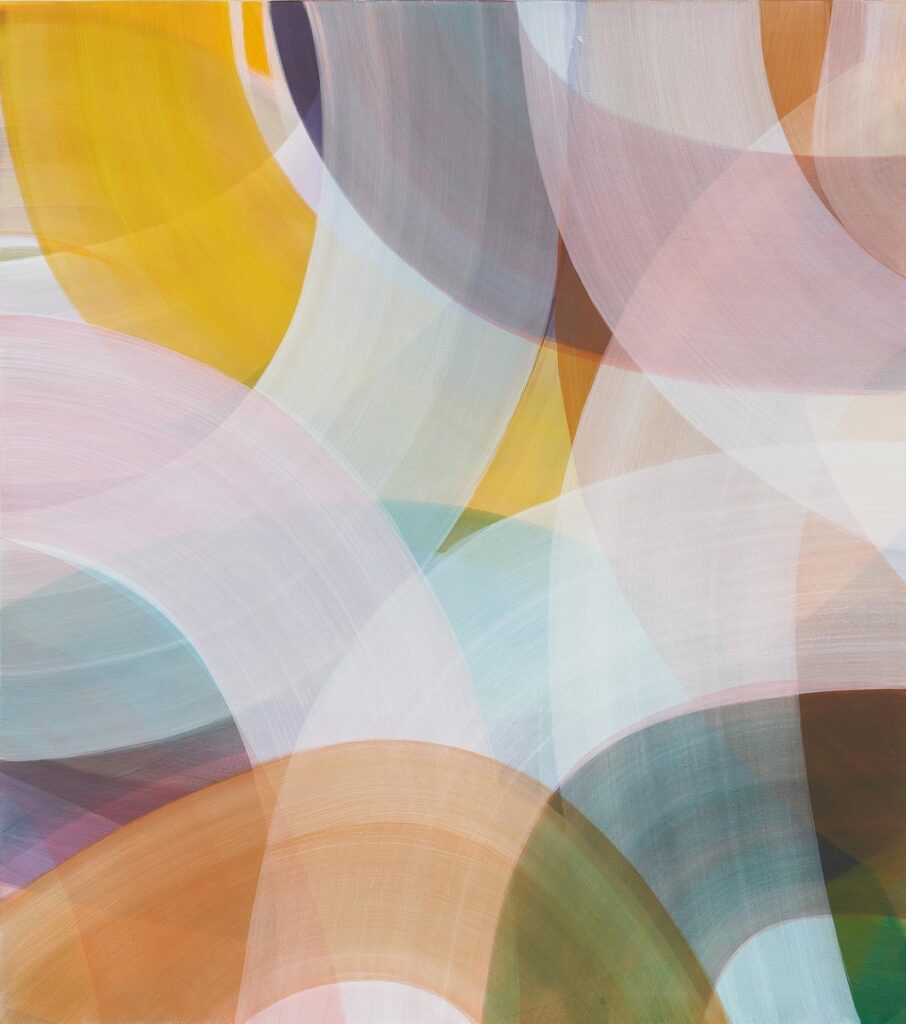 SUSANNE ACKERMANN o. T. 07 2022 Acryl auf Nessel 180 x 160 cm