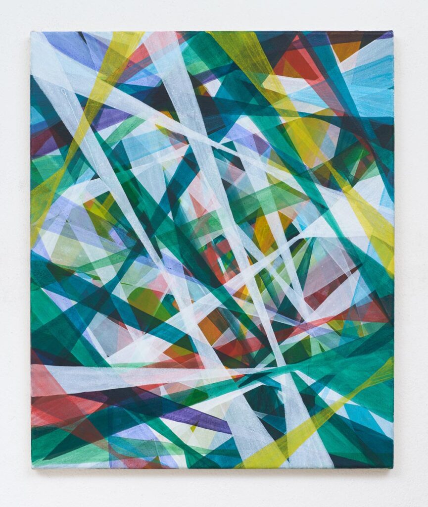 SUSANNE ACKERMANN o. T. 14 2026 Acryl auf Nessel 60 x 50 cm
