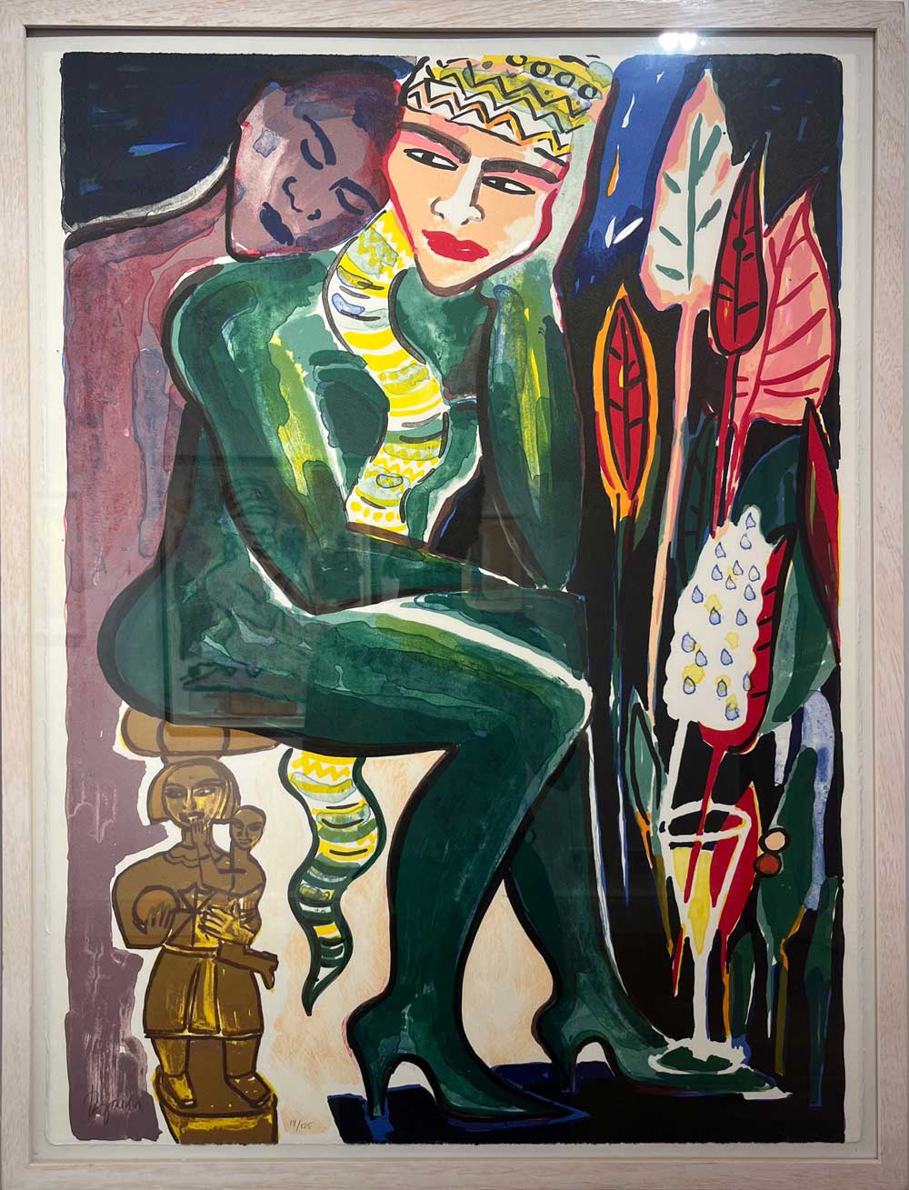 ELVIRA BACH o. T. Farblithografie 14