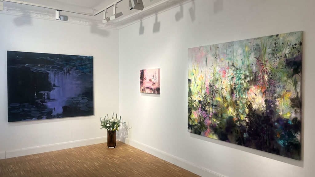 Ausstellungsansicht CAROLA SCHAPALs Open Grounds 01
