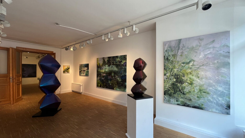 Ausstellungsansicht CAROLA SCHAPALs Open Grounds 09