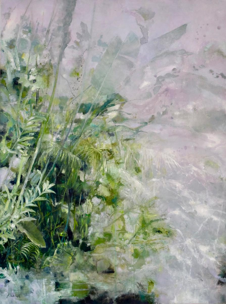CAROLA SCHAPALS At the edge of nowhere 2026 Oel Leinwand